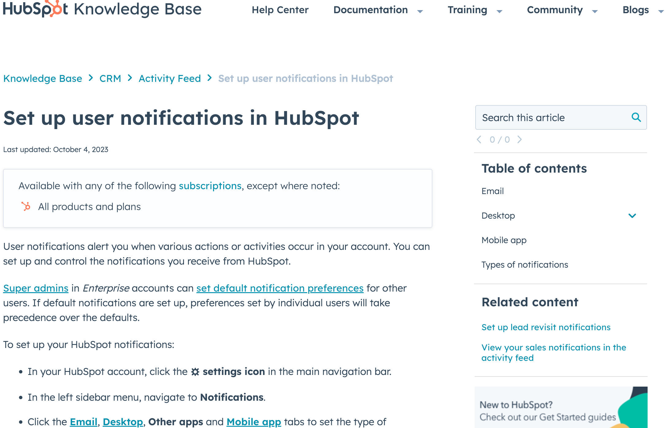 hubspot automated emails for call tracking